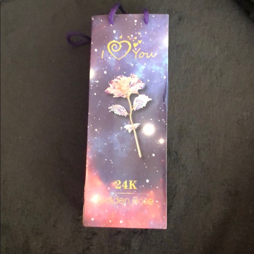 24 K Golden Rose